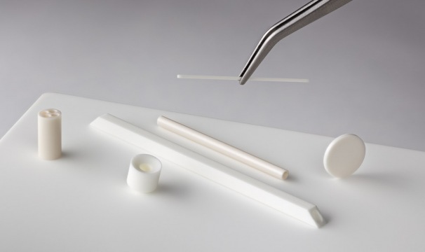 Studio image of ceramic product grouping, detail
