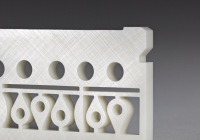 Studio image of ceramic product, detail