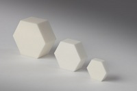 Studio image of white ceramic product group