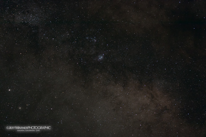 lagoon nebula raw image from camera