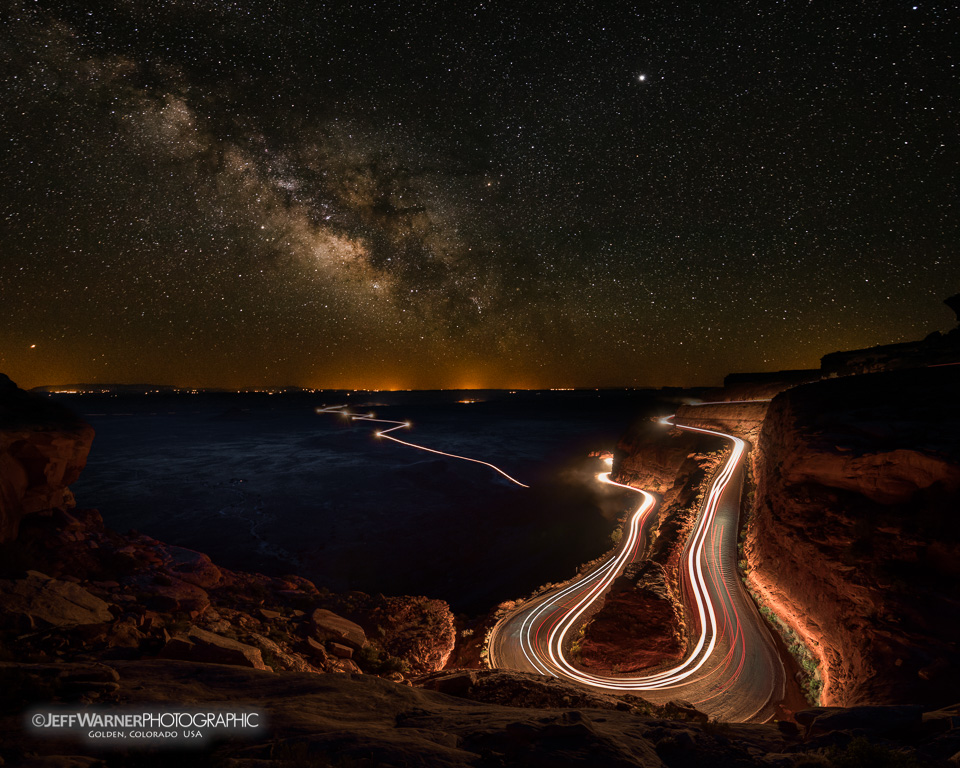 Milky Way over Moki Dugway