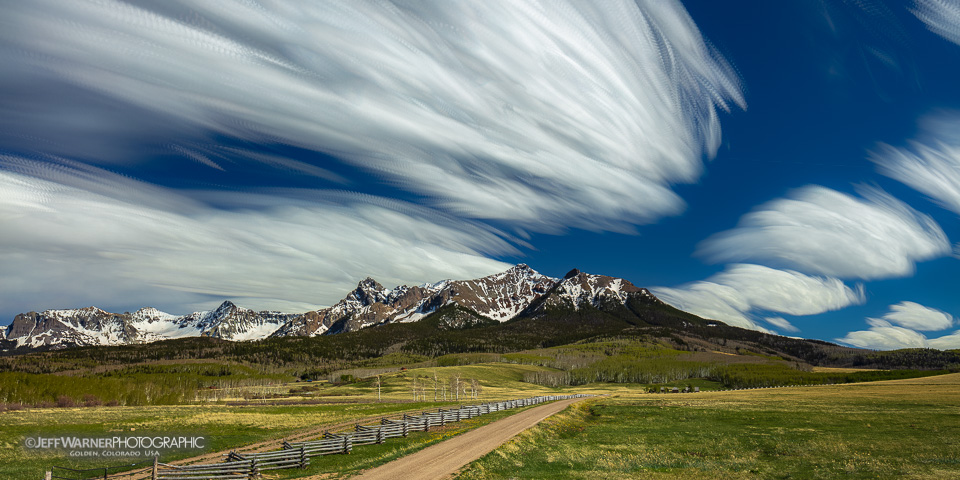 TerraLapse over Dallas Divide from near Ridgway, CO