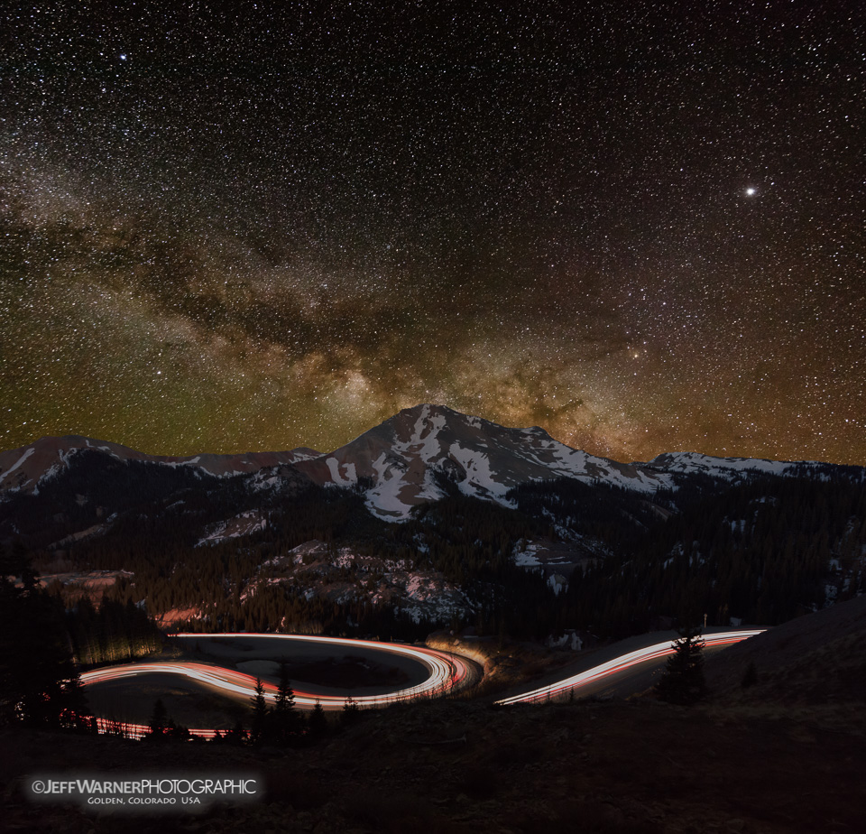 Milky Way over Red Mountain Pass, Ouray, CO