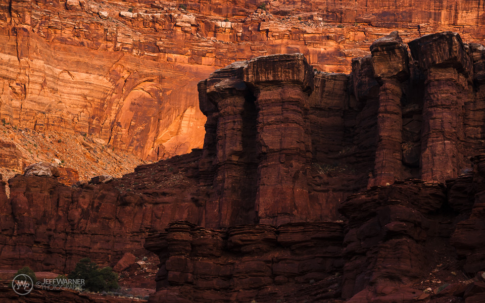 Shafer Canyon rocks