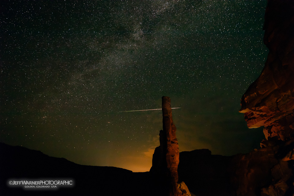 2018 Perseid meteor, Taylor Canyon, UT