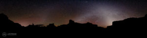 April 2018: Zodiacal Light and Gegenschein (panorama)