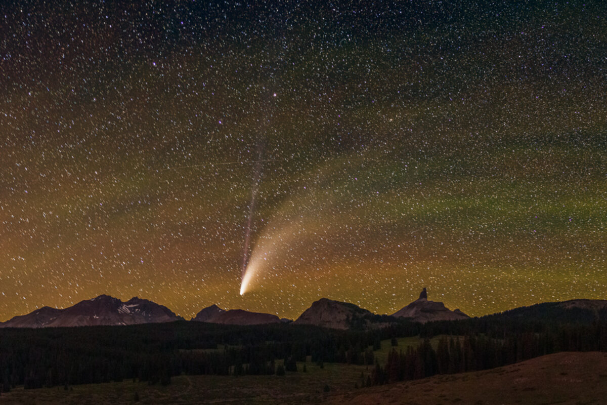 7/19/20: Comet NEOWISE from Lizard Head Pass, CO