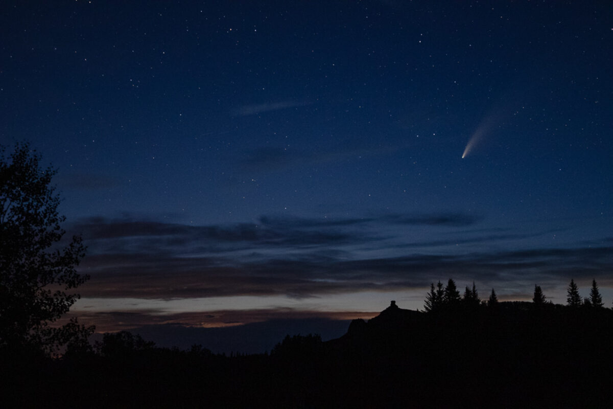Comet NEOWISE from Arapaho Nat’l Forest