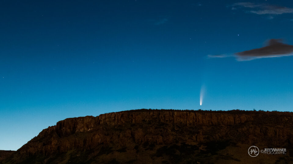 Comet Neowise over Golden, Colorado